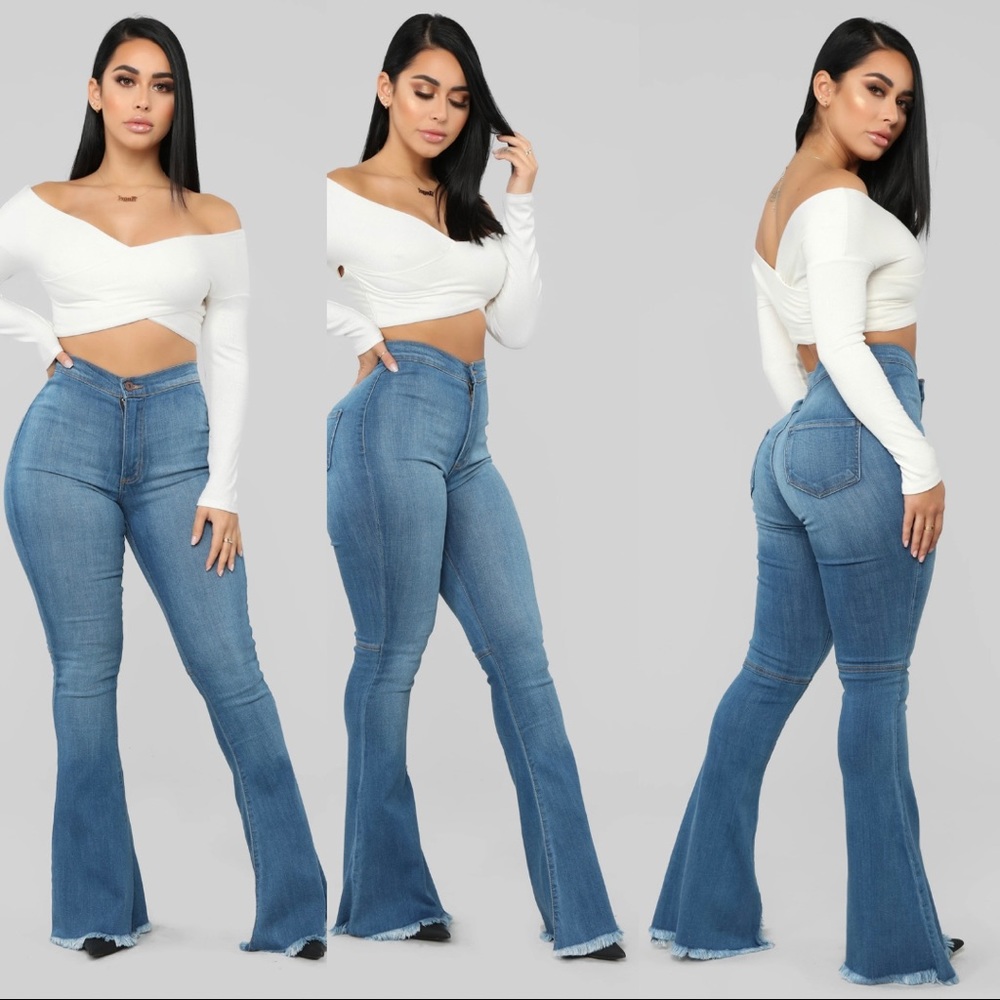 Don't Break My Heart Flare Jeans - Size 1